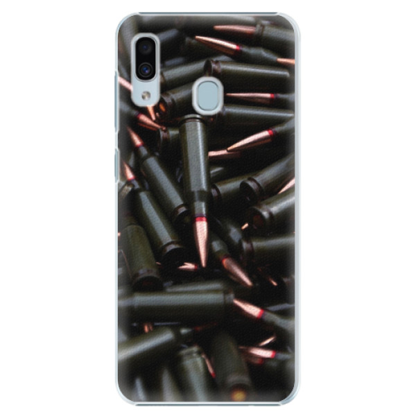Plastové pouzdro iSaprio - Black Bullet - Samsung Galaxy A20