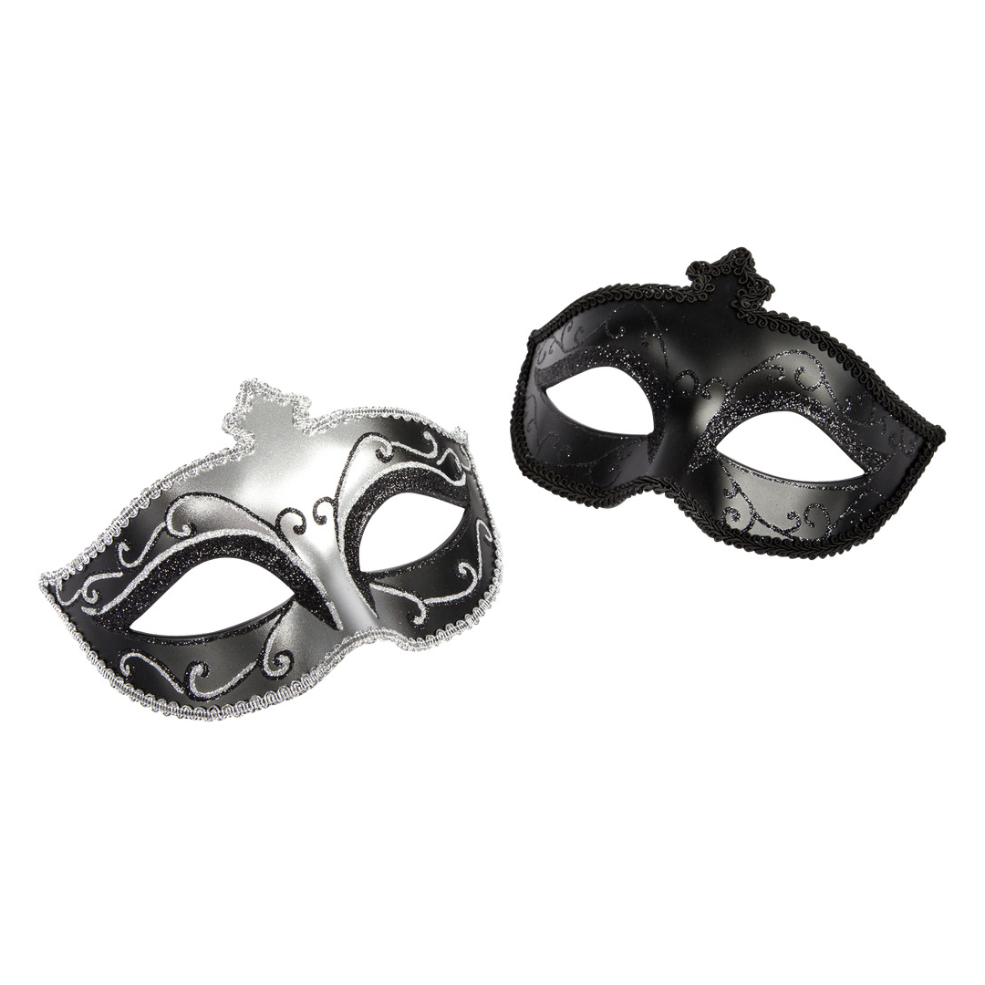 Masky Fifty Shades of Grey - Masquerade Mask Twin Pack