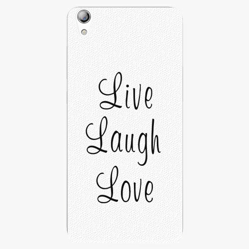 Plastový kryt iSaprio - Live Laugh Love - Lenovo S850