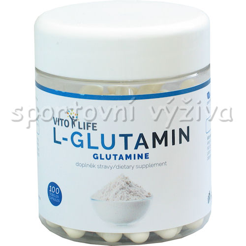 L-Glutamin 100 kapslí