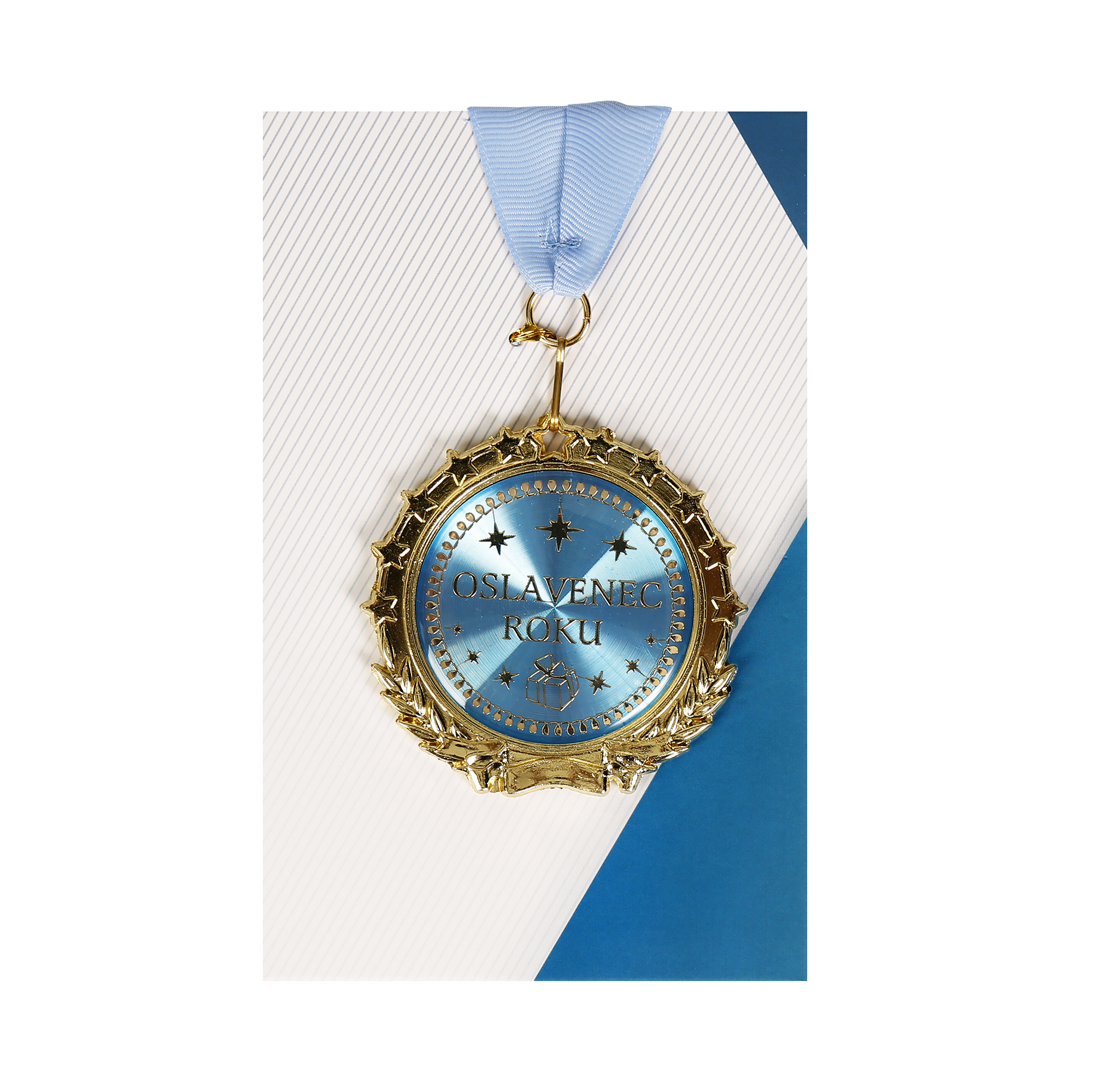 Přání s medailí - Oslavenec roku