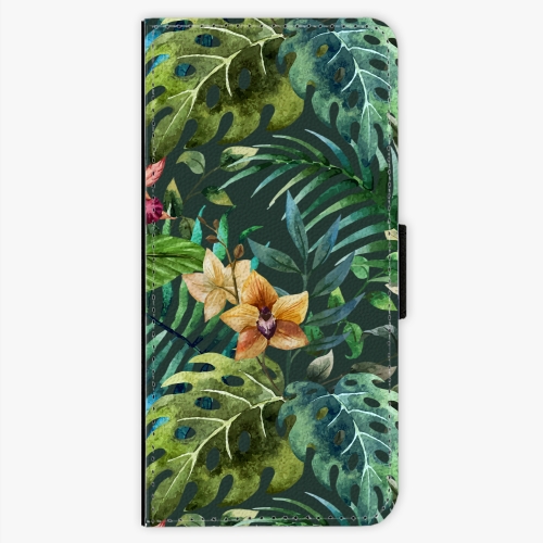 Flipové pouzdro iSaprio - Tropical Green 02 - Samsung Galaxy S7 Edge