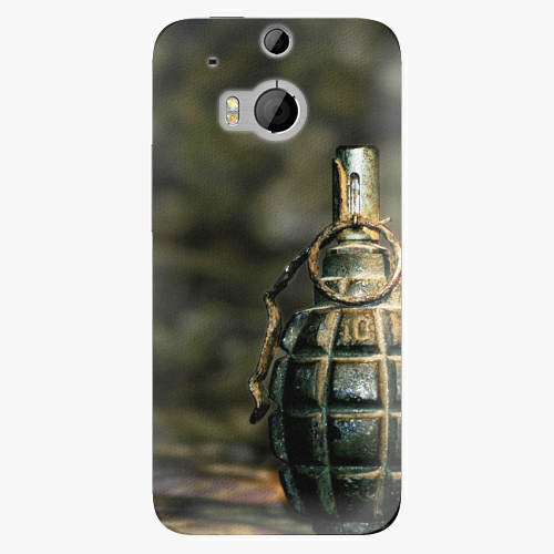 Plastový kryt iSaprio - Grenade - HTC One M8