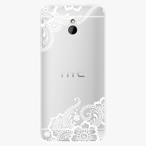 Plastový kryt iSaprio - White Lace 02 - HTC One Mini