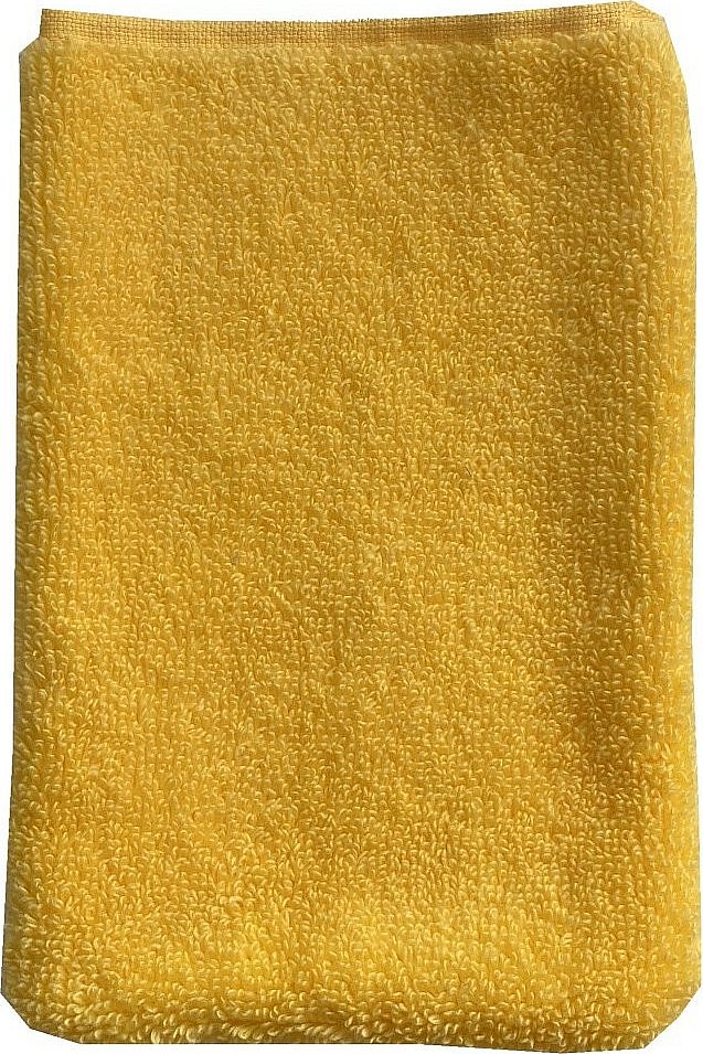 Froté žínka Star II 15x25 cm žlutá - bavlna