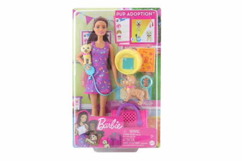 Barbie Panenka s pejsky HKD86