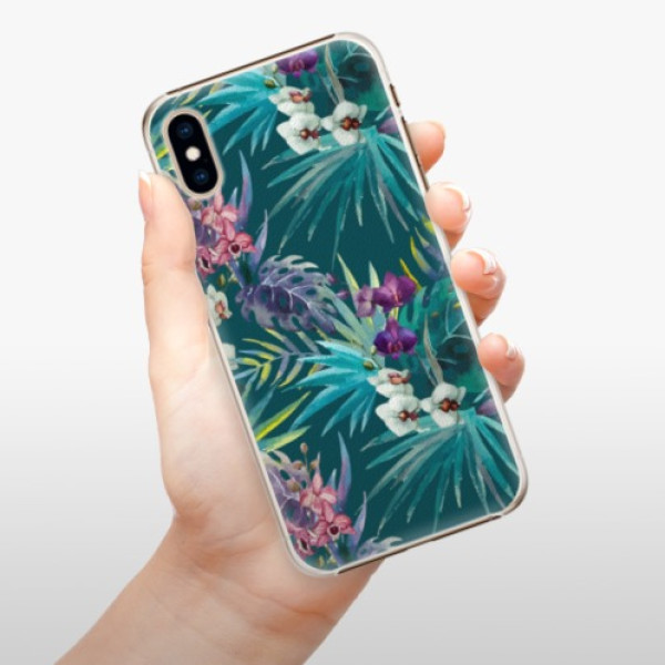 Plastové pouzdro iSaprio - Tropical Blue 01 - iPhone XS