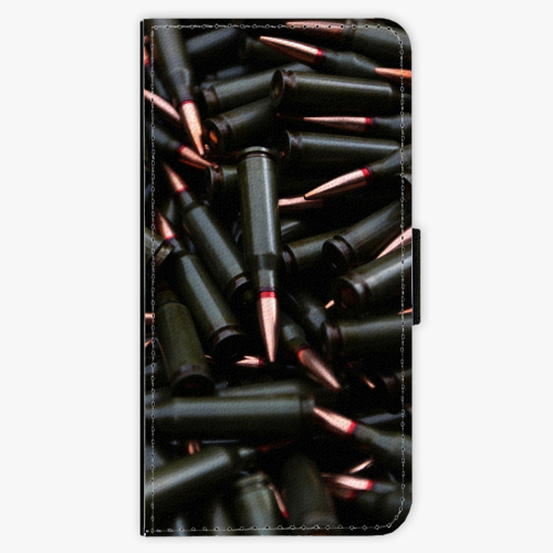 Flipové pouzdro iSaprio - Black Bullet - iPhone 5/5S/SE