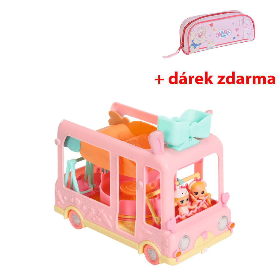 BABY born Surprise MiniMiminka Autobus + dárek zdarma
