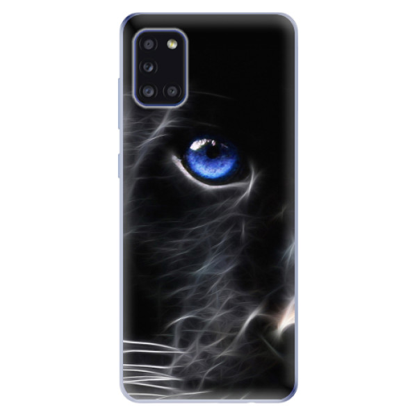 Odolné silikonové pouzdro iSaprio - Black Puma - Samsung Galaxy A31