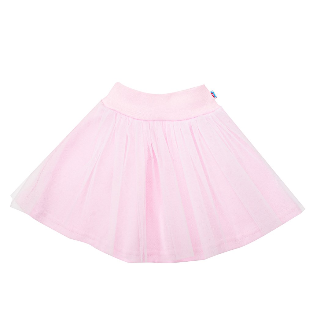 Kojenecká tylová suknička s bavlněnou spodničkou New Baby Little Princess - růžová/56 (0-3m)