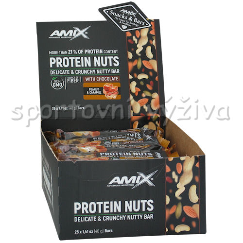 25x Protein Nuts Crunchy 40g