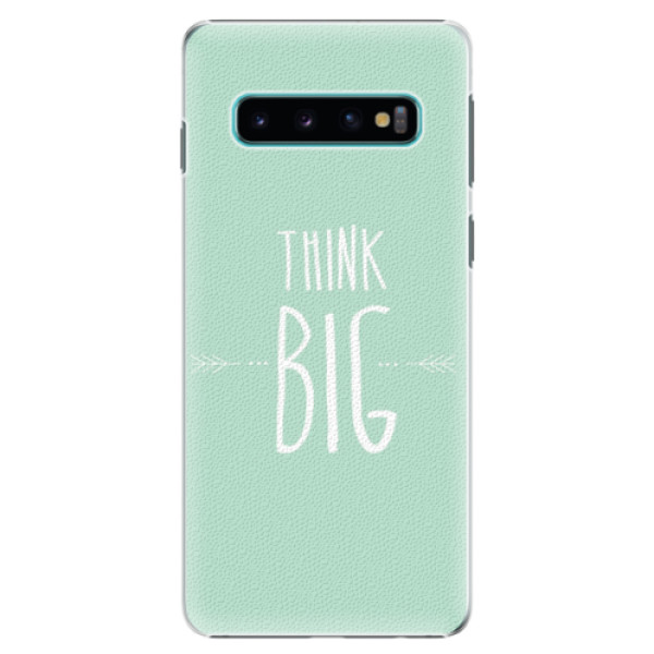 Plastové pouzdro iSaprio - Think Big - Samsung Galaxy S10