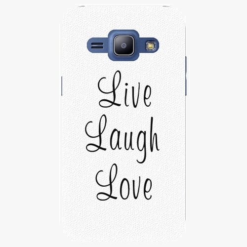Plastový kryt iSaprio - Live Laugh Love - Samsung Galaxy J1