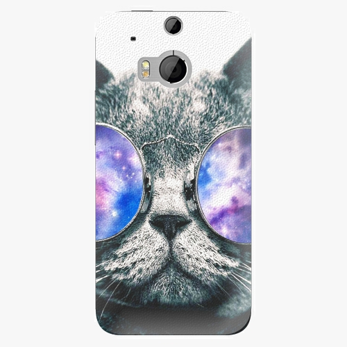 Plastový kryt iSaprio - Galaxy Cat - HTC One M8