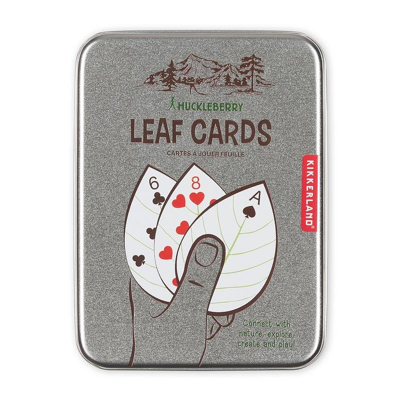 Hráčské karty ve tvaru listů