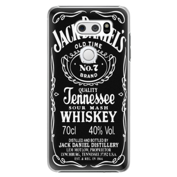 Plastové pouzdro iSaprio - Jack Daniels - LG V30