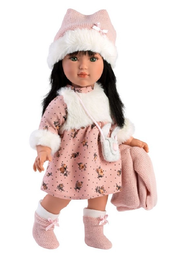 GRETA - realistická panenka s celovinylovým tělem 40 cm