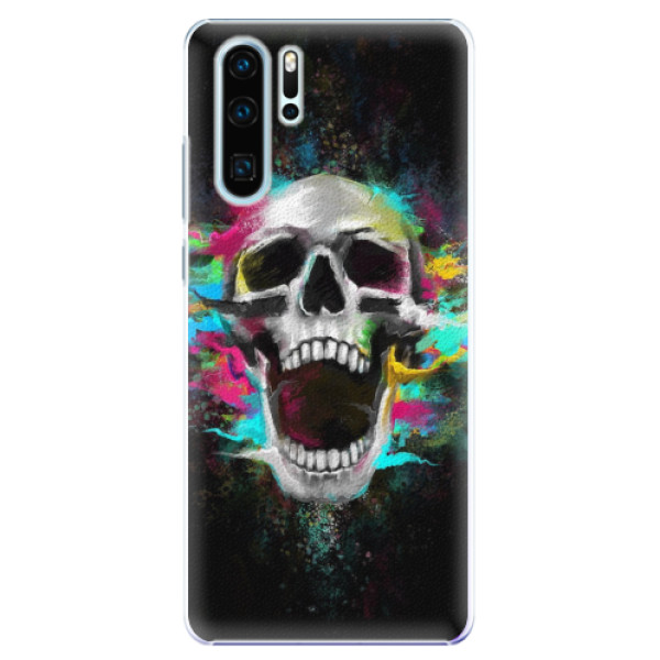 Plastové pouzdro iSaprio - Skull in Colors - Huawei P30 Pro
