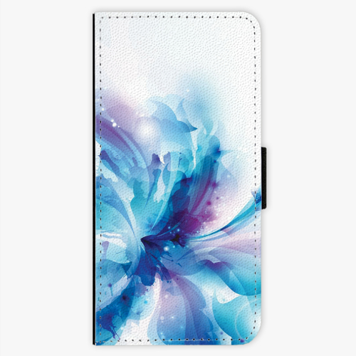 Flipové pouzdro iSaprio - Abstract Flower - Samsung Galaxy S7 Edge
