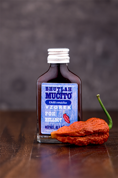 Bhutlah Mučíto | chilli omáčka vzorek, extra pálivá, CZ PRÉMIUM