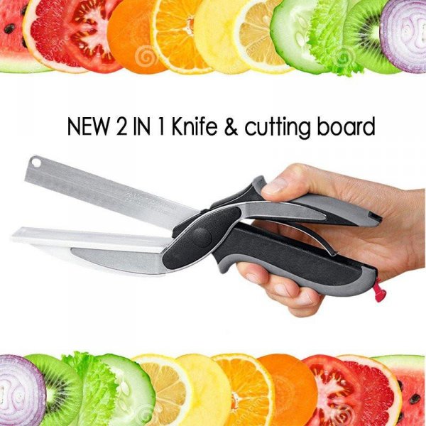 Nůžky do kuchyně 2v1 clever cutter