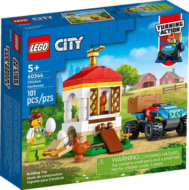 LEGO CITY Kurník 60344 STAVEBNICE