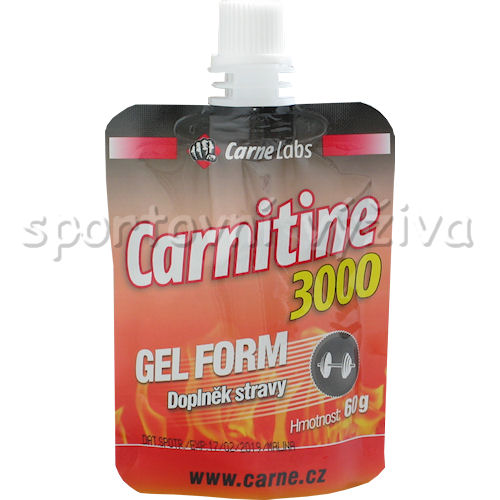 L-Carnitin 3000 mg gel 60g-malina