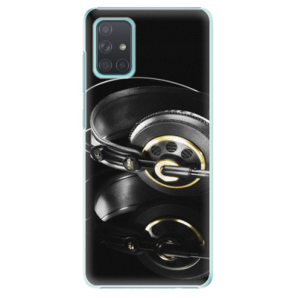 Plastové pouzdro iSaprio - Headphones 02 - Samsung Galaxy A71