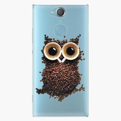 Plastový kryt iSaprio - Owl And Coffee - Sony Xperia XA2