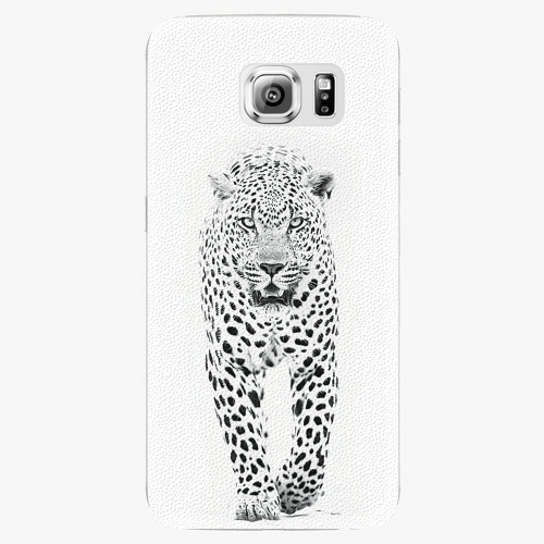 Plastový kryt iSaprio - White Jaguar - Samsung Galaxy S6