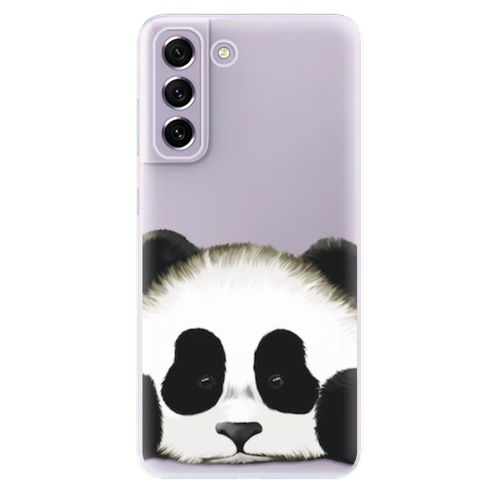 Odolné silikonové pouzdro iSaprio - Sad Panda - Samsung Galaxy S21 FE 5G