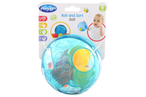 Playgro - Vkládací míček s tvary