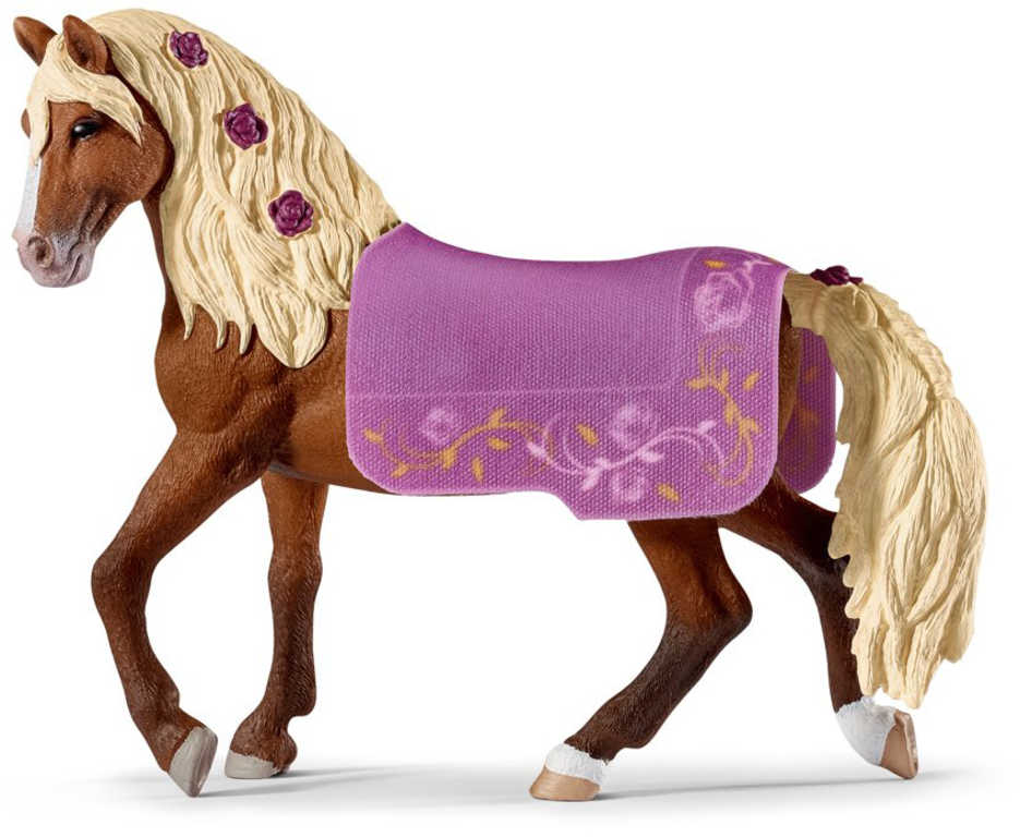 SCHLEICH Koník hřebec Paso Fino koňská show figurka ručně malovaná