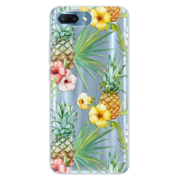Silikonové pouzdro iSaprio - Pineapple Pattern 02 - Huawei Honor 10
