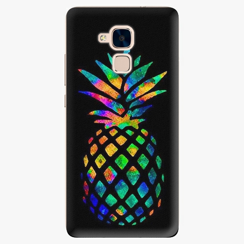 Plastový kryt iSaprio - Rainbow Pineapple - Huawei Honor 7 Lite