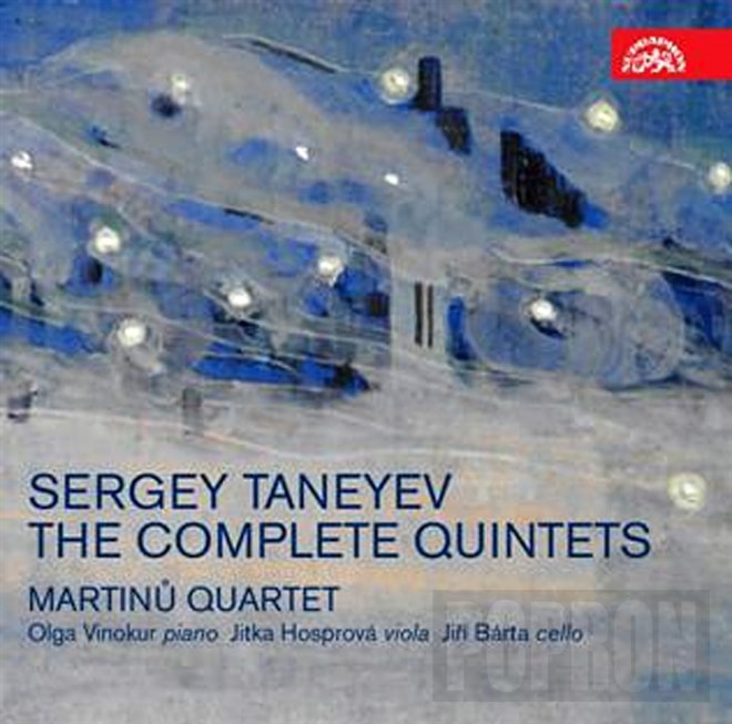 TANEJEV SERGEJ IVANOVIC - Kompletní Kvintety/Kvarteto Martinů, 2 CD