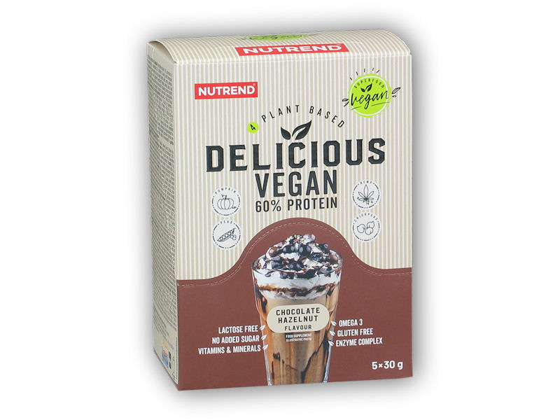 Delicious vegan 60% protein