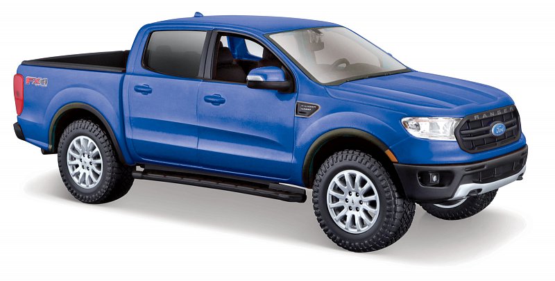 Maisto Ford - 2019 Ford Ranger, metal modrá, 1:27