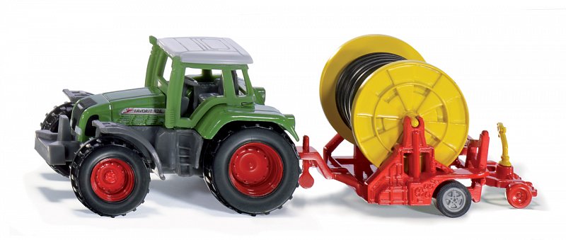 SIKU Blister - Traktor se zavlažovacím kotoučem